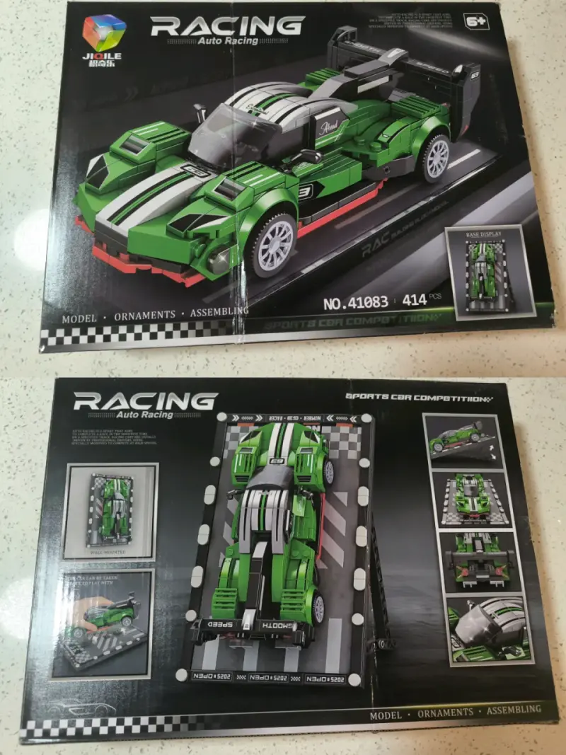 Set de bloques carro armado - 6