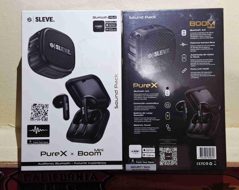 Audífonos Bluetooth y Parlante Sleve - 1