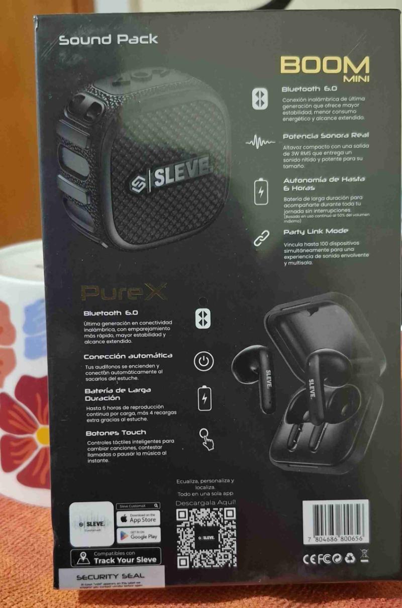 Audífonos Bluetooth y Parlante Sleve - 3