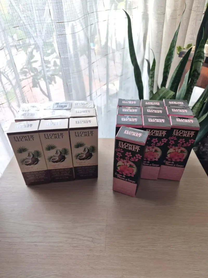 Set de cremas de manos Flower Secret