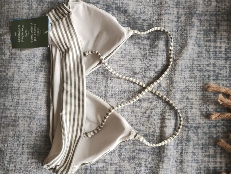 Top de bikini a rayas nuevo H&M - 5
