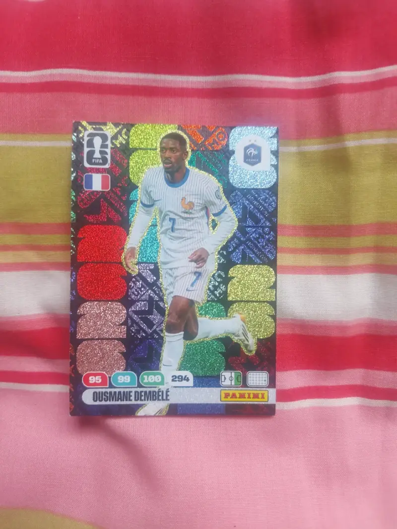 Tarjeta Panini Ousmane Dembélé - 1