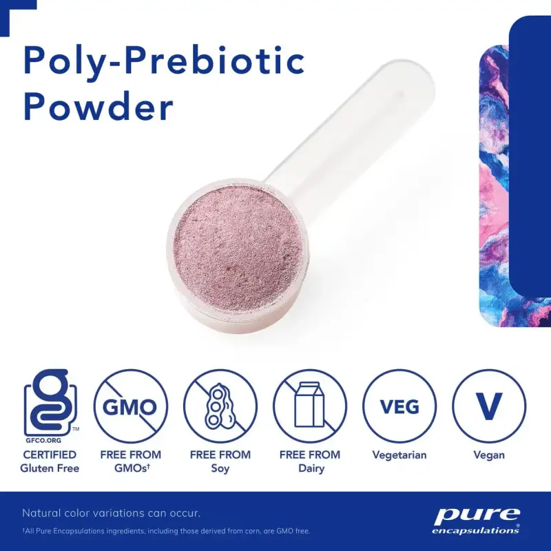 Poly-Prebiotic Powder Pure Encapsulations Sellado - 3