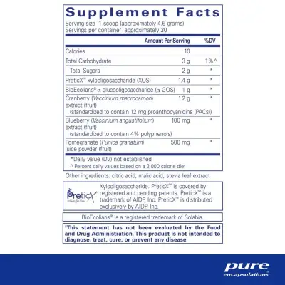Poly-Prebiotic Powder Pure Encapsulations Sellado - miniatura 4