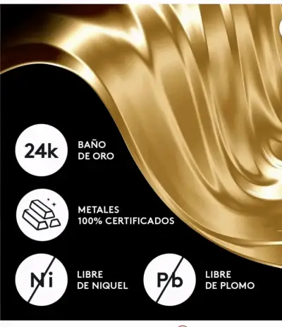 Set de joyas de luna dorada - miniatura 3