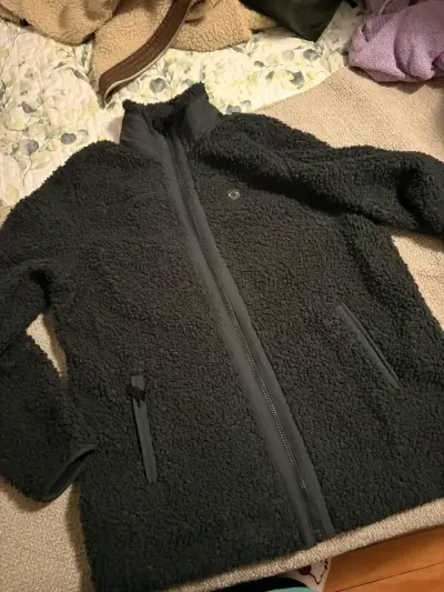 Chaqueta Doite polar negra - miniatura 1