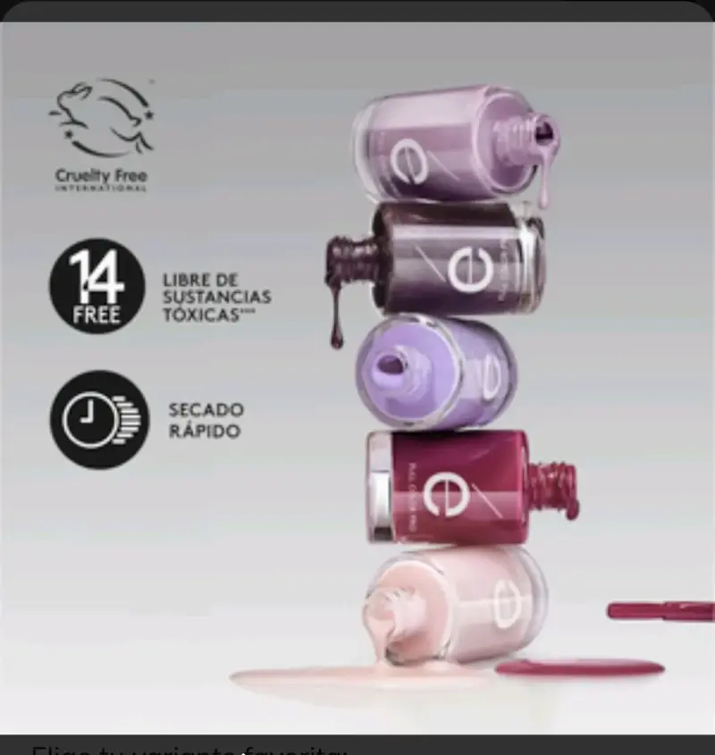 Esmalte de uñas colorido - 4