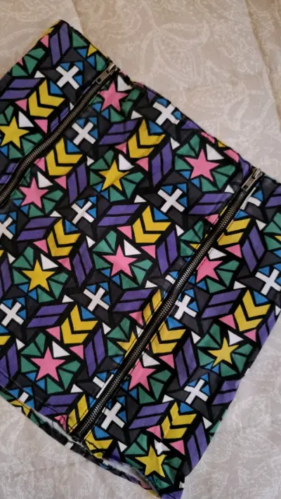 Falda mini estampada - miniatura 3