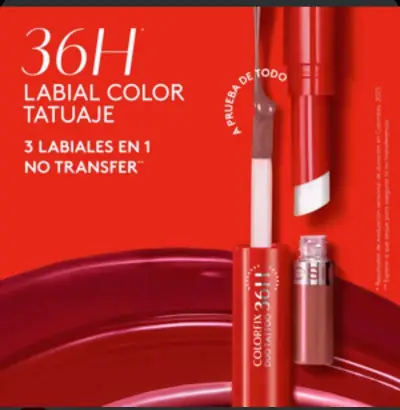 Labial Color Tatuaje 36H - miniatura 1