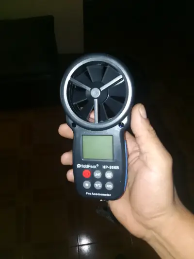 Anemómetro digital HoldPeak - miniatura 2