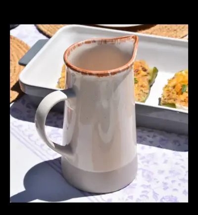 Jarra y tazas de cerámica - miniatura 2