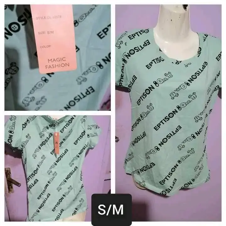 Polera celeste estampada EPTISON s/m - 1