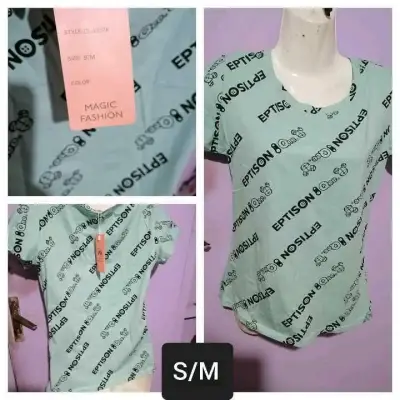 Polera celeste estampada EPTISON s/m - miniatura 1