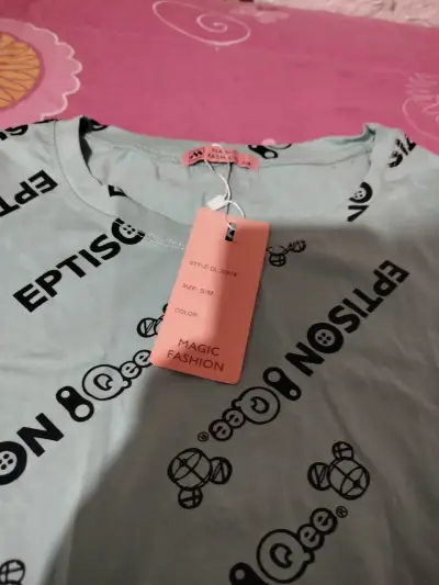 Polera celeste estampada EPTISON s/m - miniatura 2