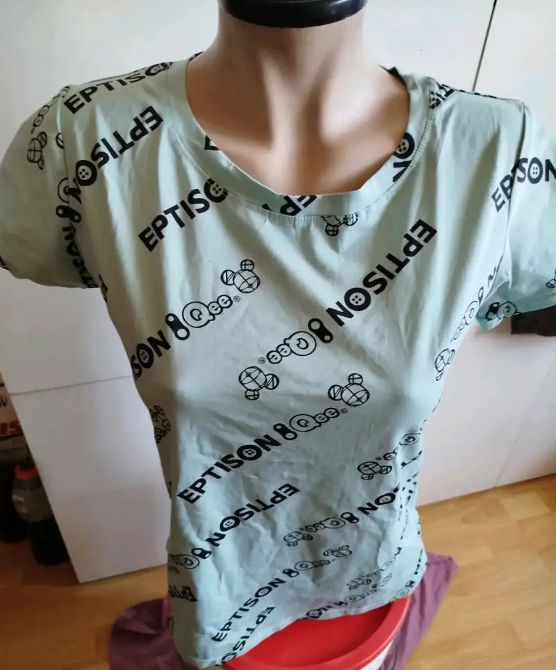 Polera celeste estampada EPTISON s/m - 3