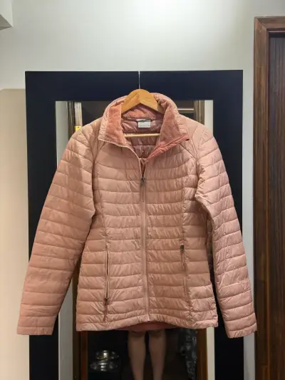 Chaqueta acolchada rosada - miniatura 1