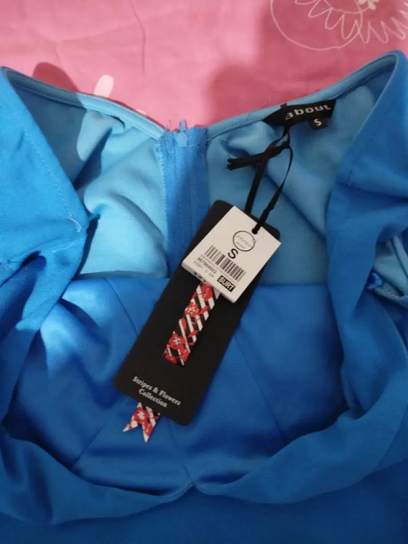 Vestido azul nuevo con etiqueta - 2
