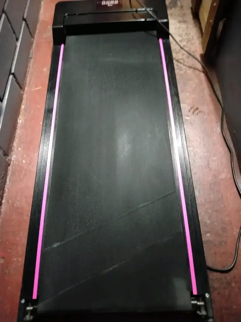 Caminadora eléctrica plegable negra - 4