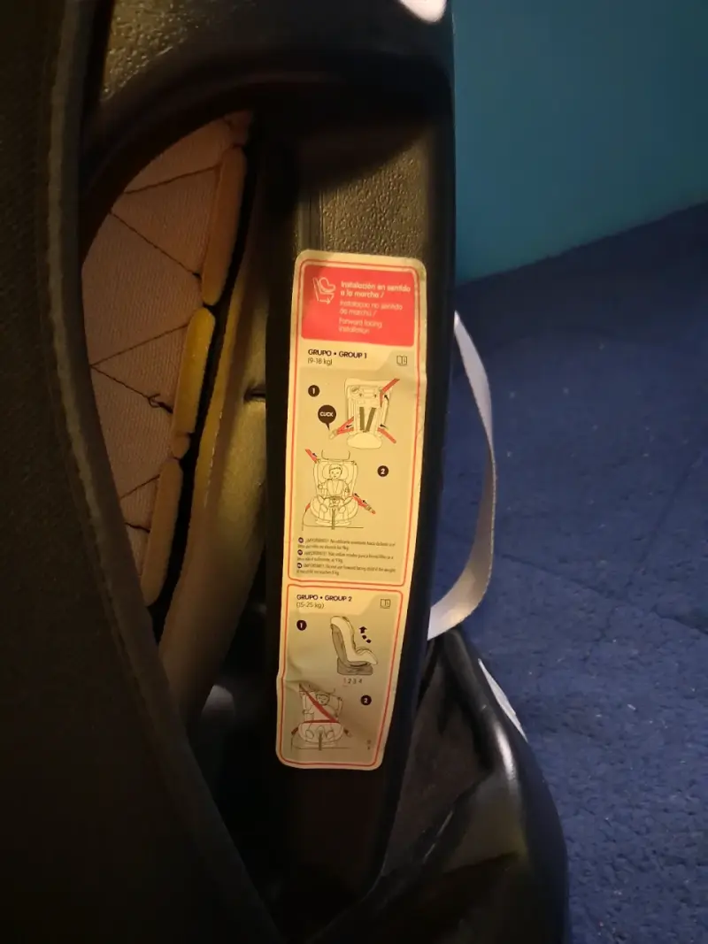 Silla de auto Bebesit negra - 4