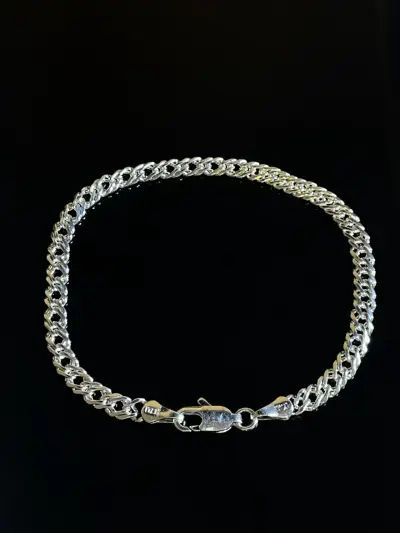Pulsera Grumet Plata Italiana 925 - miniatura 1