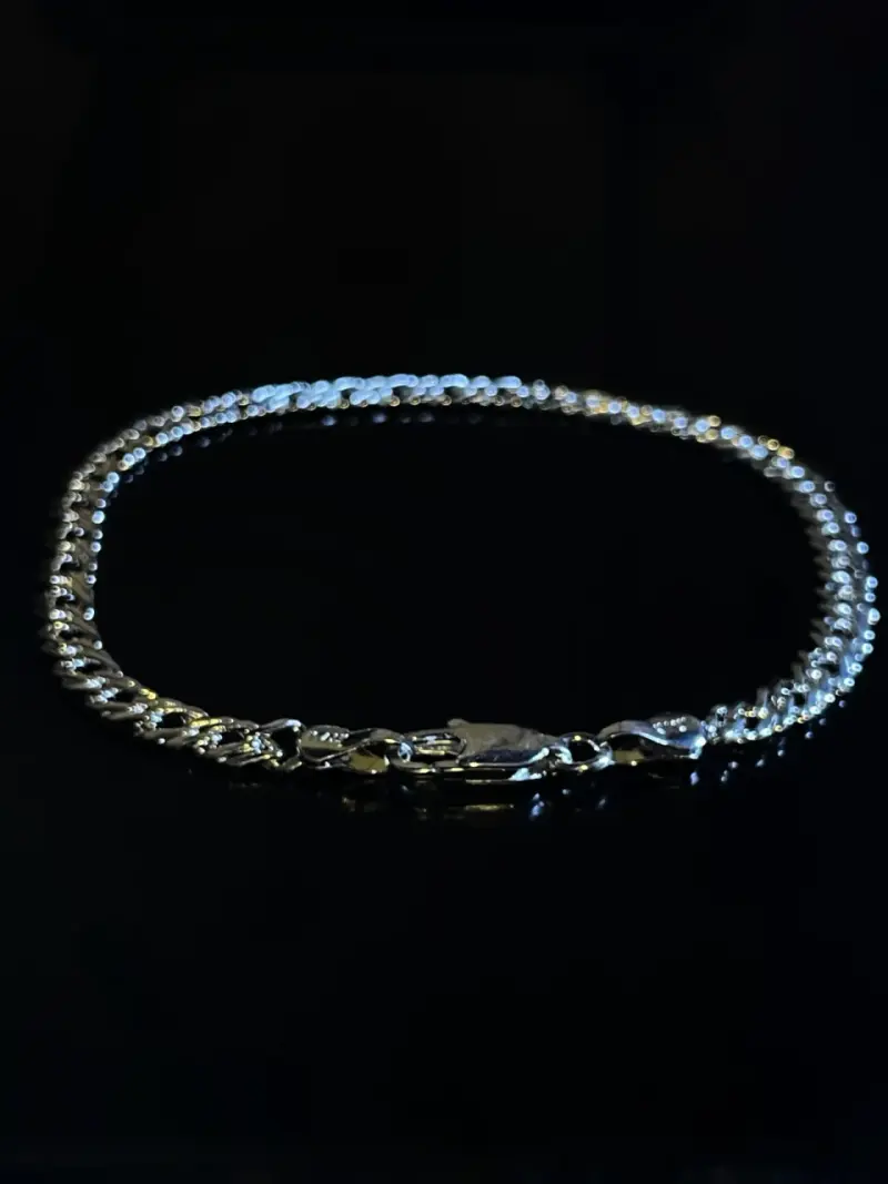 Pulsera Grumet Plata Italiana 925 - 2