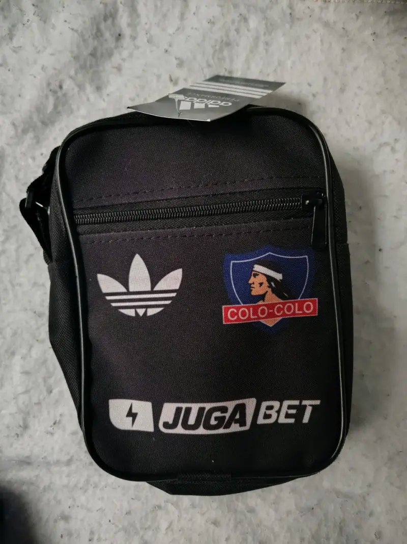 Bolso Negro Colo Colo y de la u de chile - 1