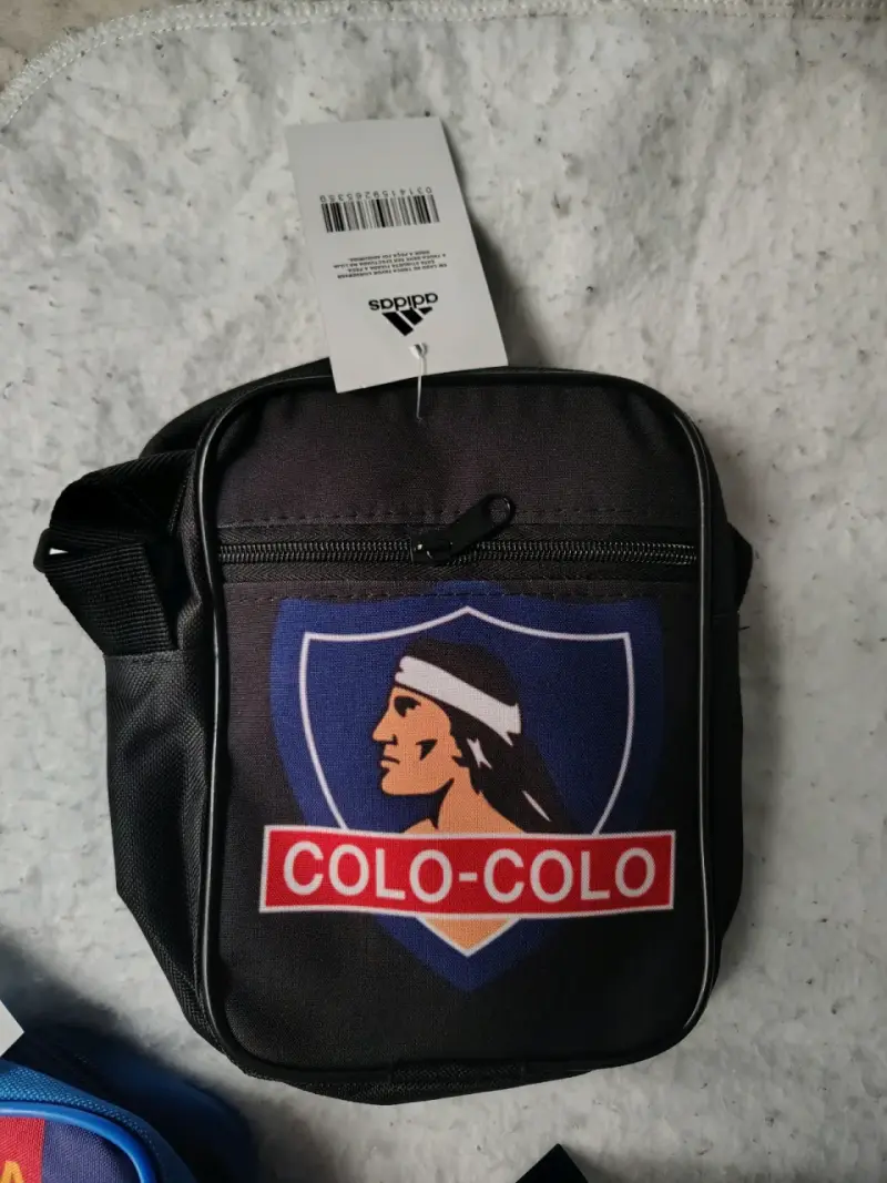 Bolso Negro Colo Colo y de la u de chile - 4