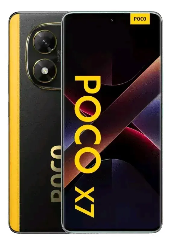 Smartphone POCO X7 amarillo