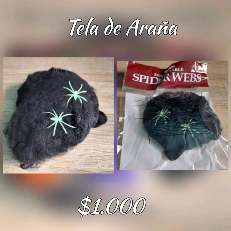 Tela de Araña Decorativa