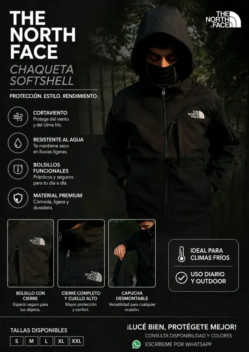 🚨 ¡ÚLTIMAS UNIDADES! 🚨🔥 Chaqueta The North face