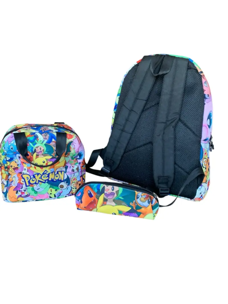 Mochila Pokemon Pikachu 201 Kit complet - 2