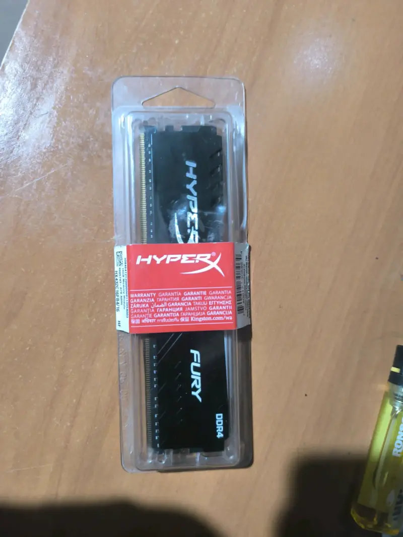 Memoria RAM HyperX Fury DDR4