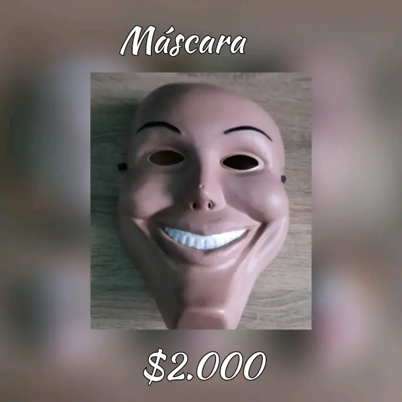 Máscara de Halloween