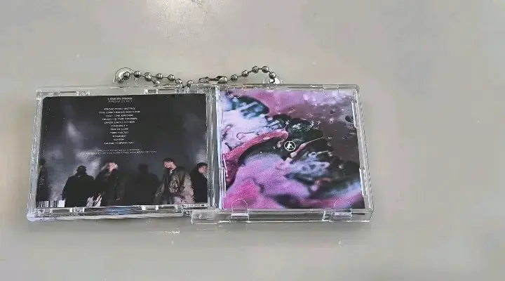 Llaveros de CD Linkin park con nfc incluido - 1