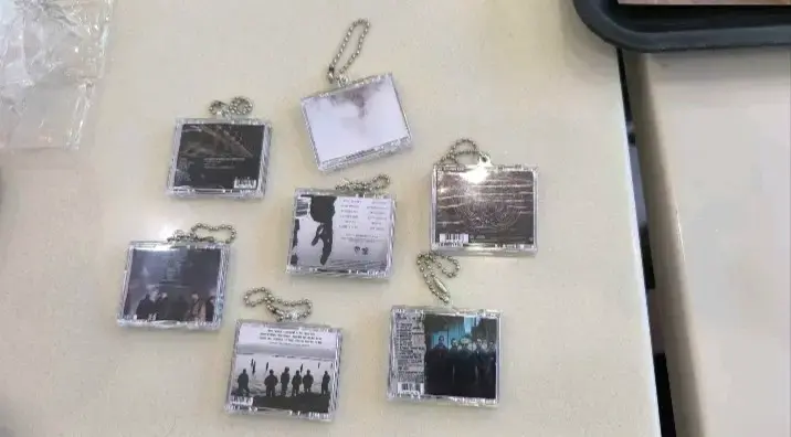 Llaveros de CD Linkin park con nfc incluido - 4