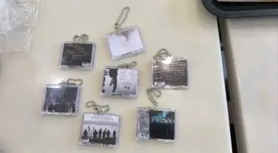 Llaveros de CD Linkin park con nfc incluido - miniatura 4