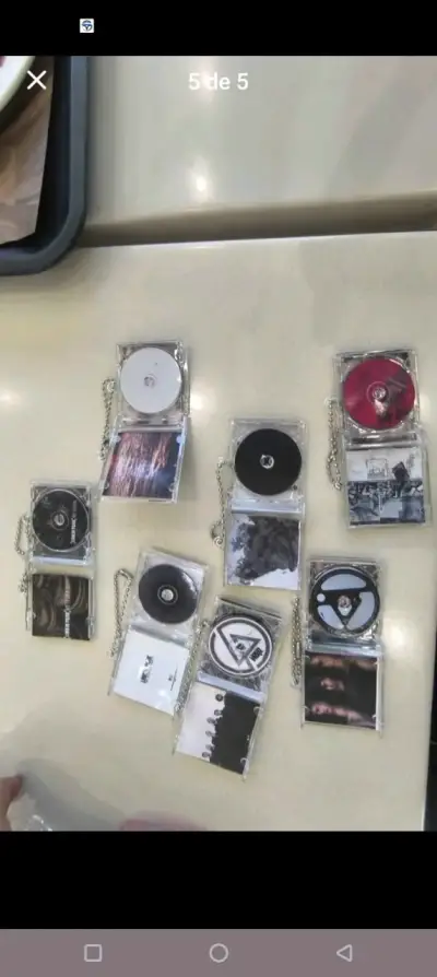 Llaveros de CD Linkin park con nfc incluido - miniatura 5