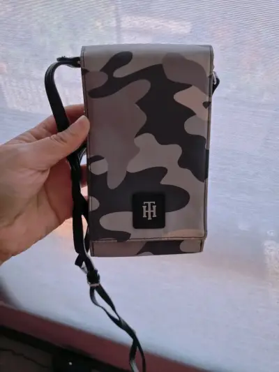 Cartera camuflaje gris TH - miniatura 1
