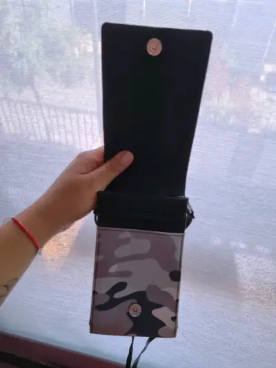 Cartera camuflaje gris TH - miniatura 2