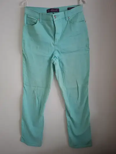 Pantalones celestes mujer - miniatura 1