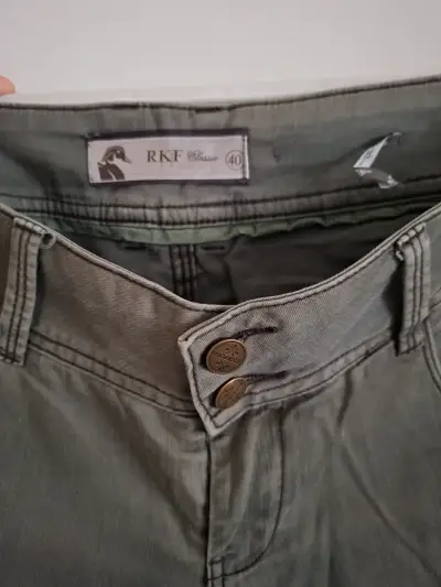 Jeans gris claro para mujer - miniatura 2