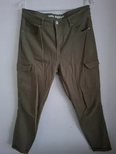 Pantalones cargo caqui - miniatura 1