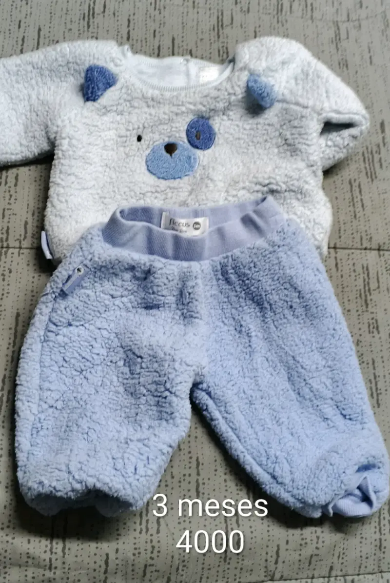 Conjunto polar bebé 3 meses