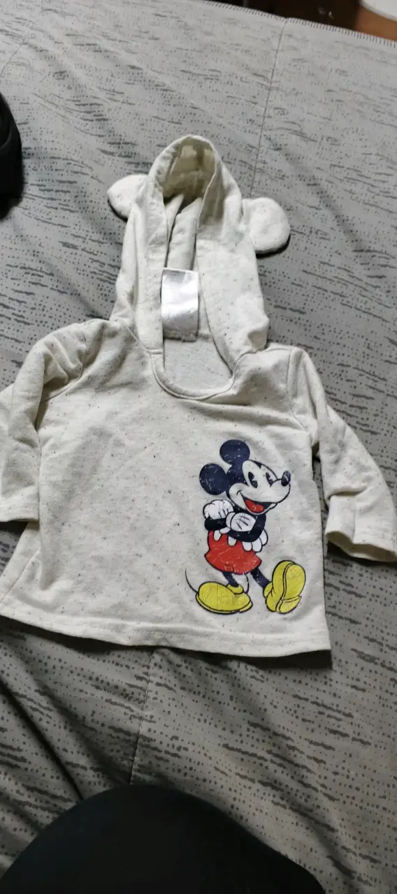 Polerón con capucha Mickey 0/3 - 2