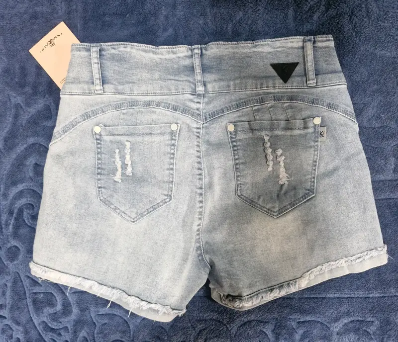 Shorts de mezclilla Katalina - 2