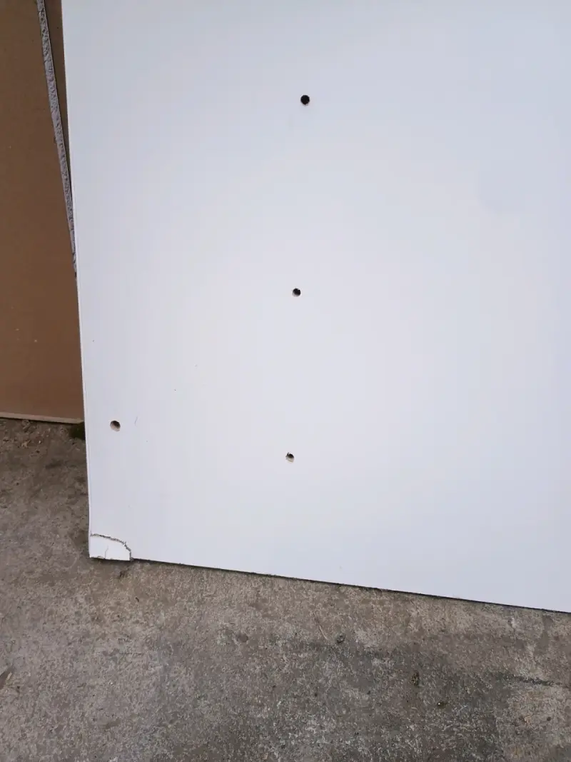 Cuna de madera blanca - 3