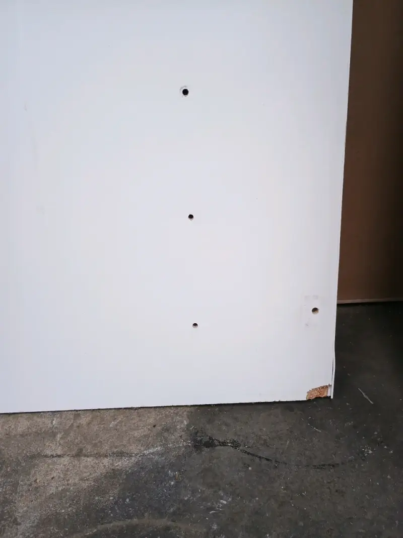 Cuna de madera blanca - 4