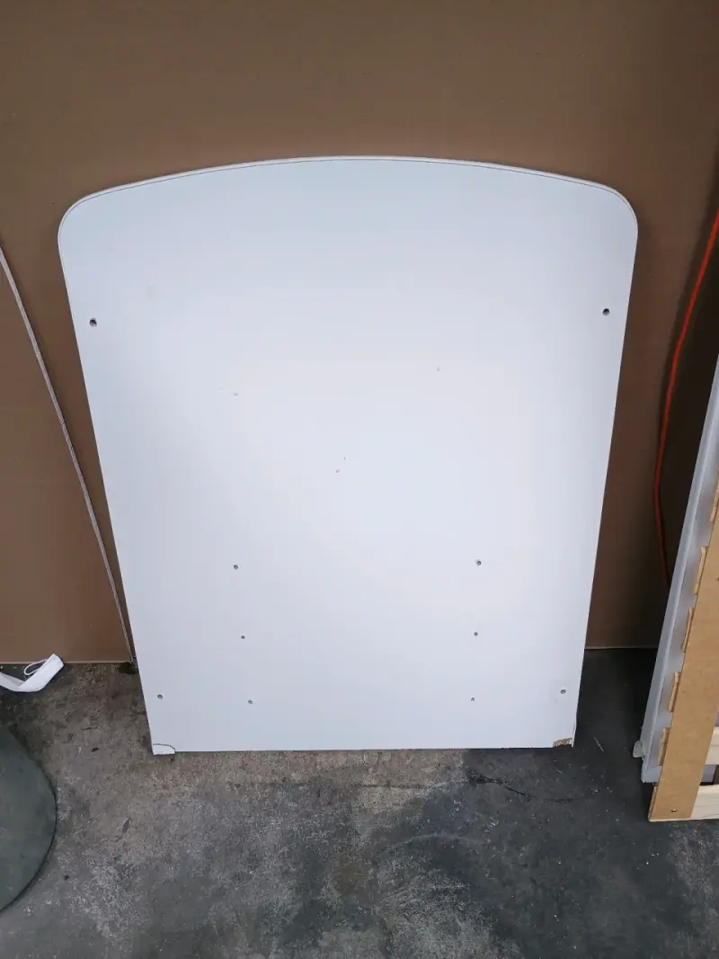 Cuna de madera blanca - 5