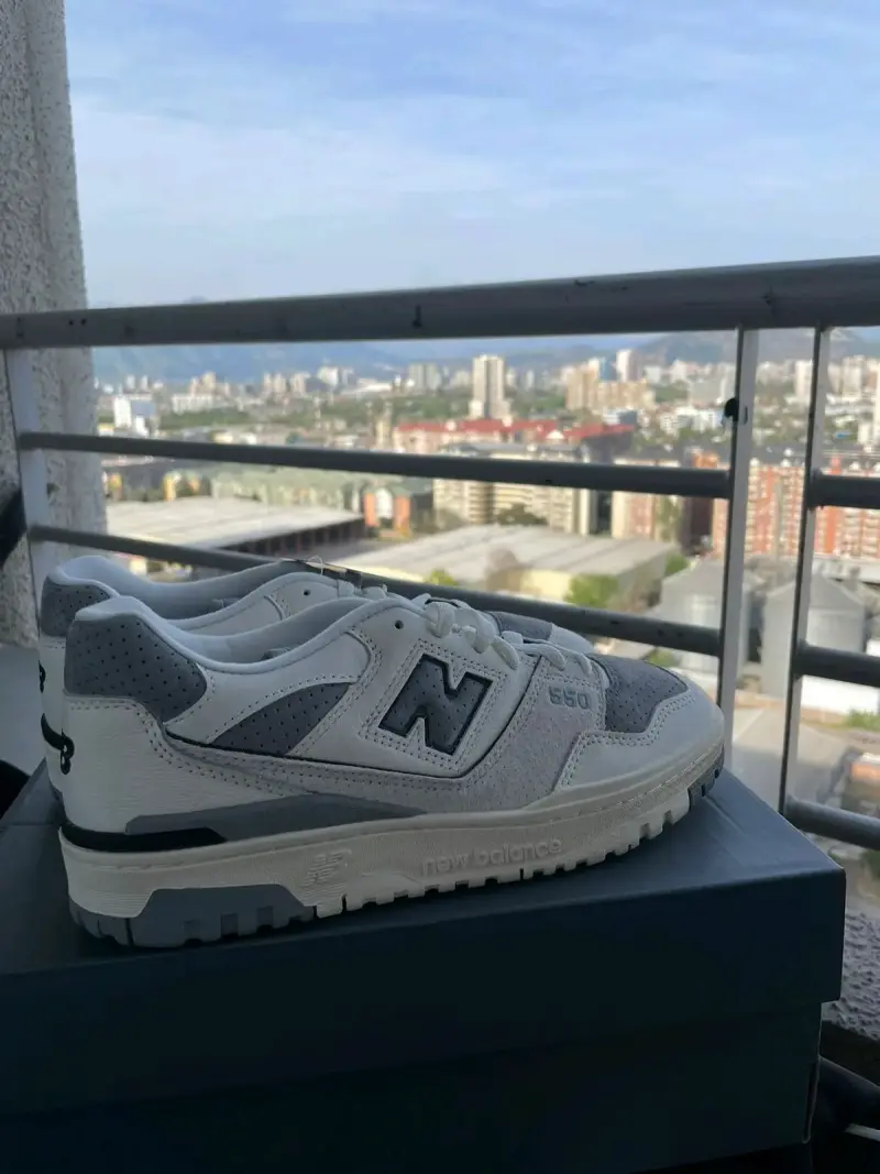 Zapatillas New Balance 550 blancas - 3