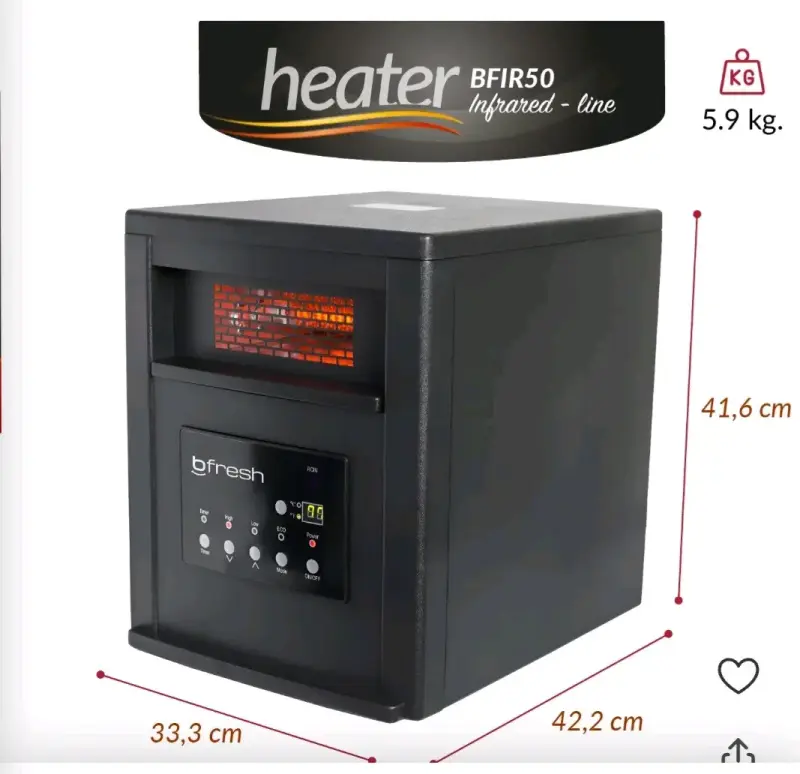 Calefactor eléctrico Bartolini - 5